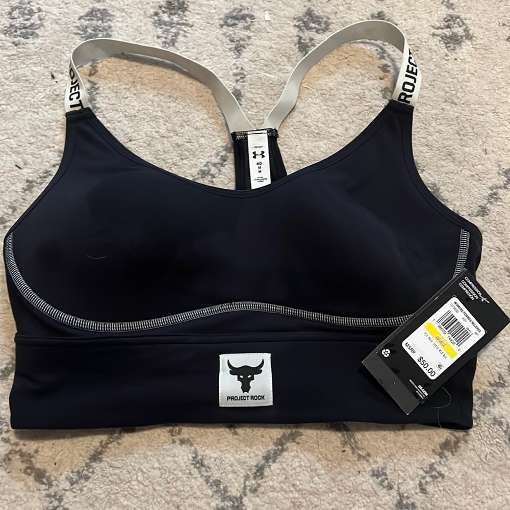 Project Rock infinity mid sports bra